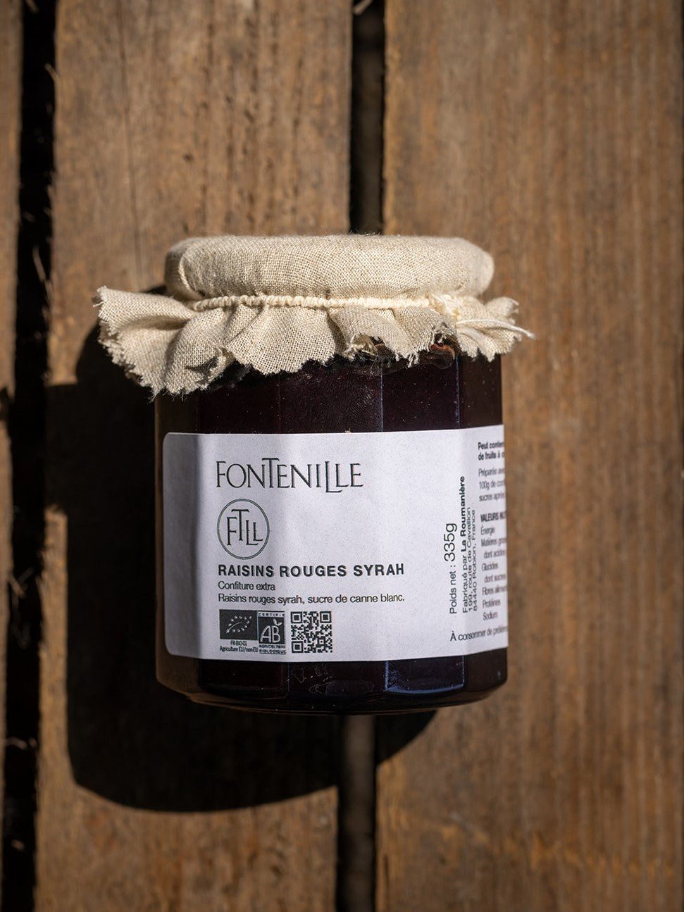 Confiture — Syrah — Domaine Fontenille