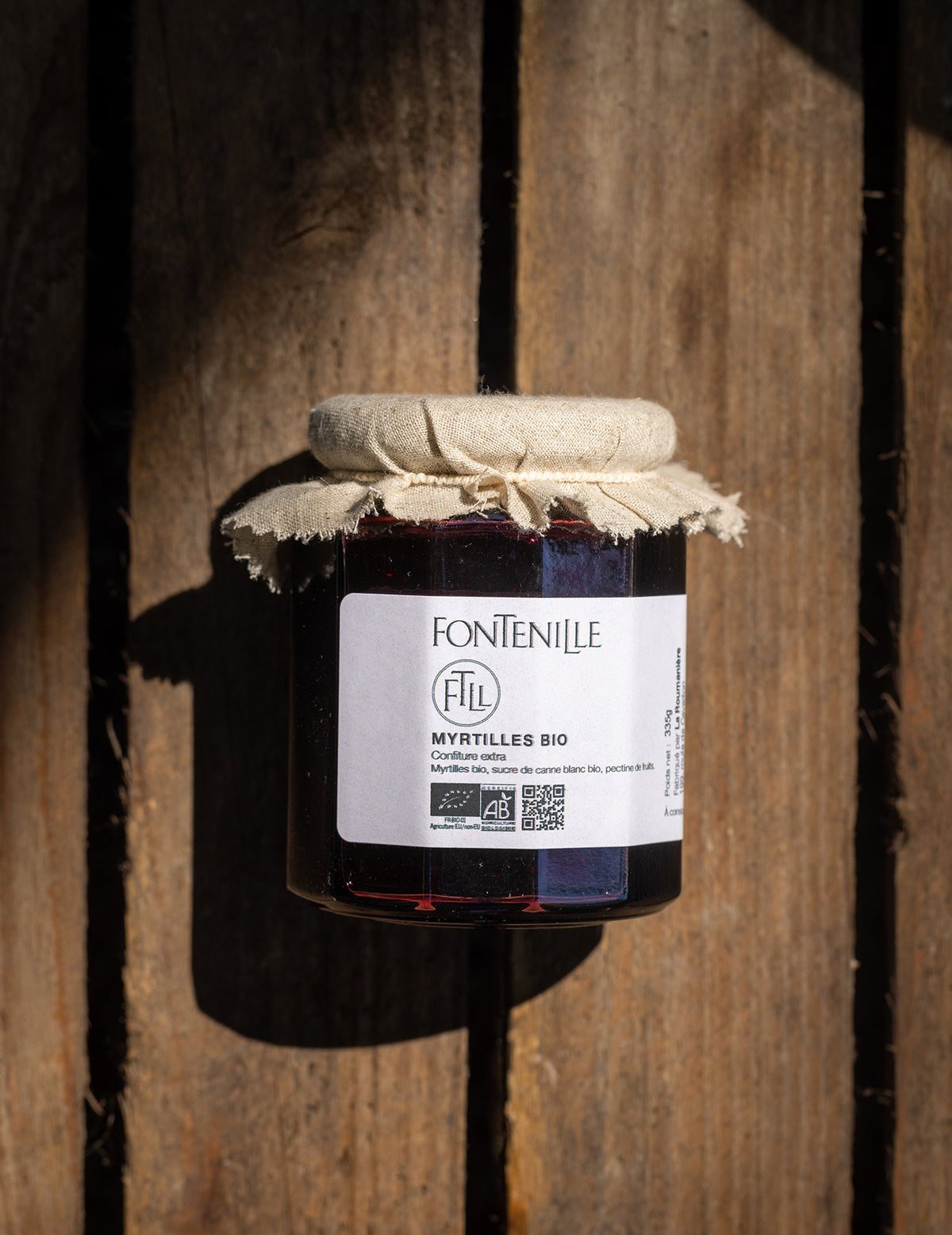 Confiture — Myrtille — Domaine Fontenille
