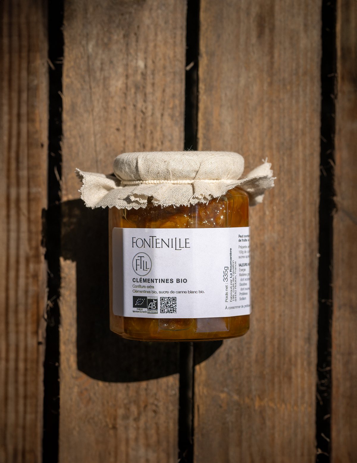 Confiture — Clémentine — Domaine Fontenille