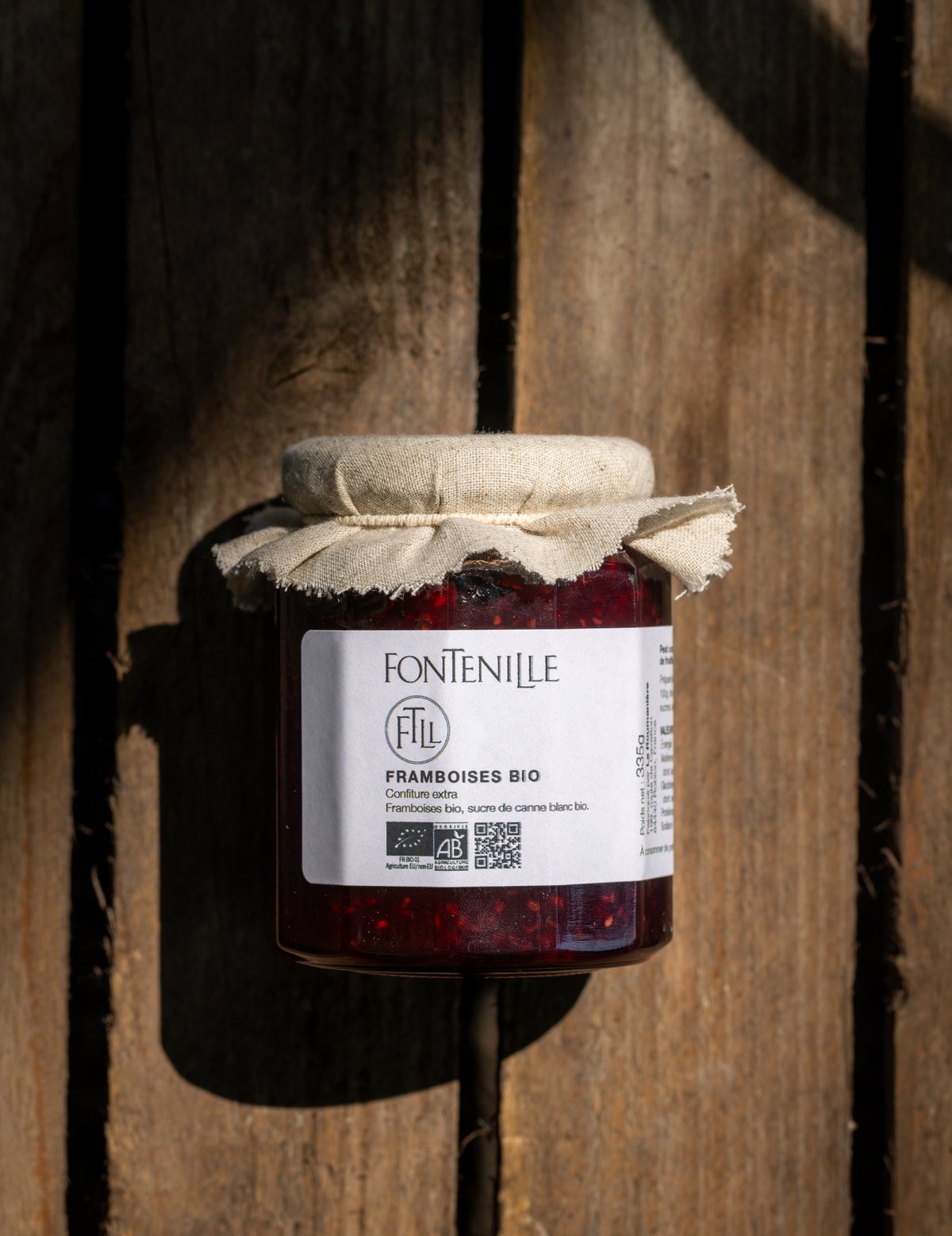Confiture — Framboise — Domaine Fontenille