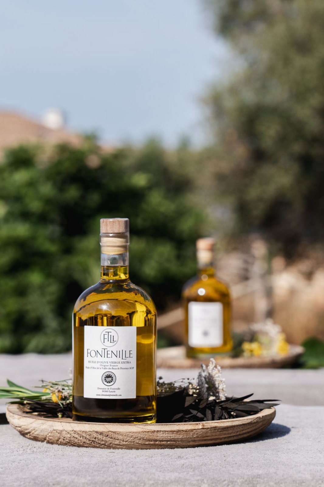 Huile d'olive — fruité noir — Domaine Fontenille